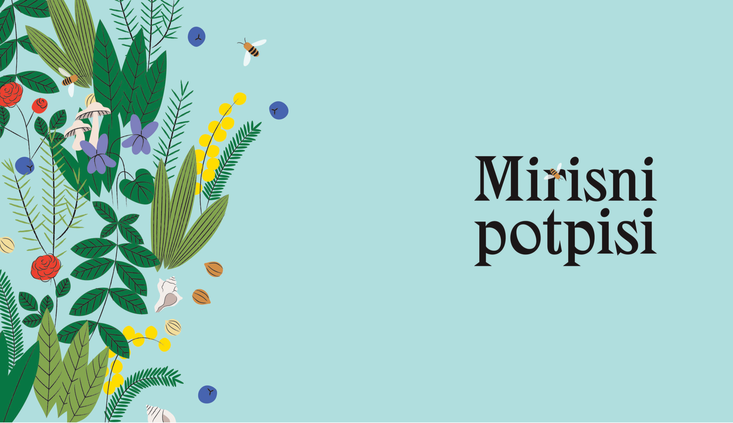 Mirisni potpisi — grafika udruge s botaničkim motivima i pčelama